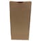 General Paper Bags, 50 lbs Cap., No 10, 6.31"w x 4.19"d x 13.38"h, Kraft, PK500 29810 - alternate 1